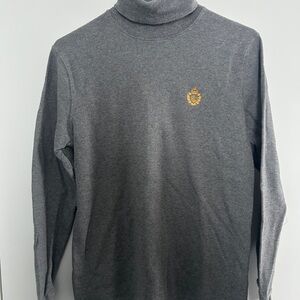 Ralph Lauren Gray Turtleneck Top